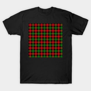 Christmas Plaid Winter Cozy Home Decor & Gifts Red & Green Plaid T-Shirt